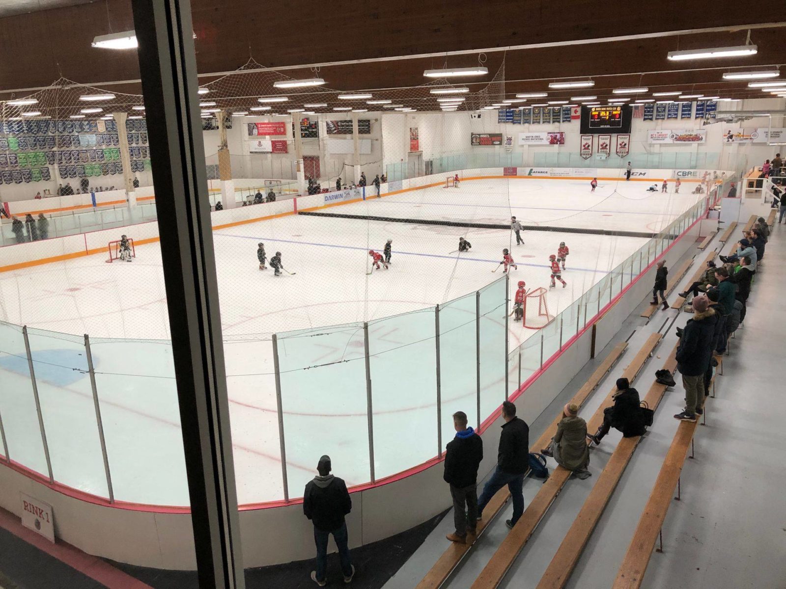 Rink Board And Program Guide Advertising - North Shore Winter Club